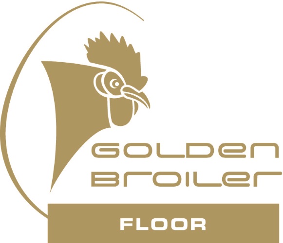 Golden Broiler floor Logo gold reduced