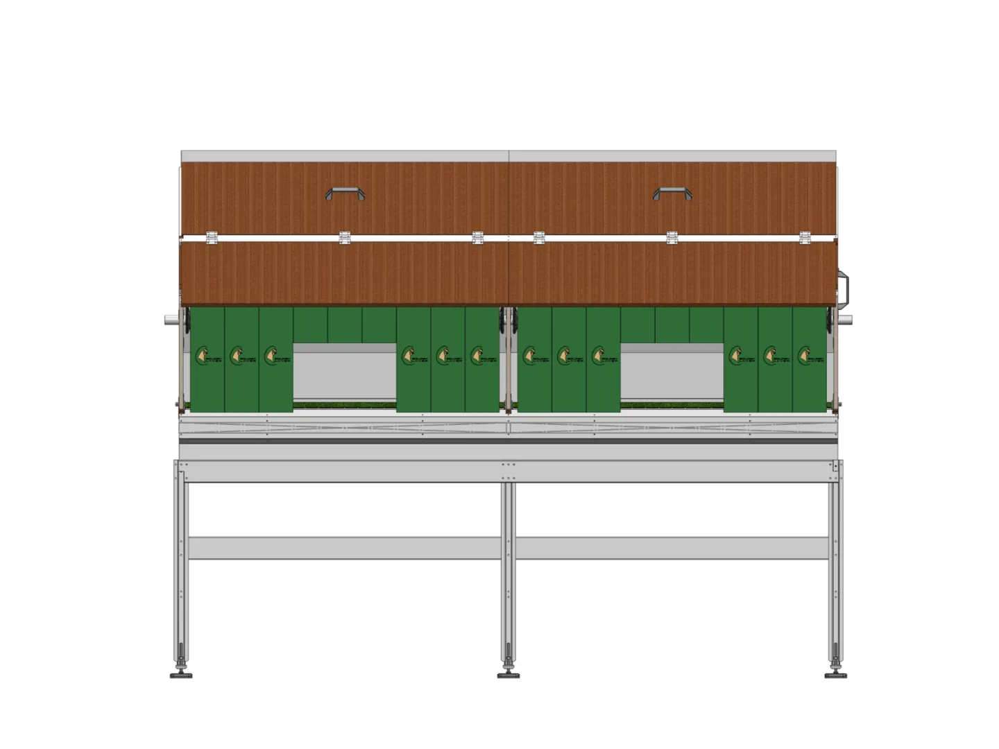 Gable Roof – Single Tier
