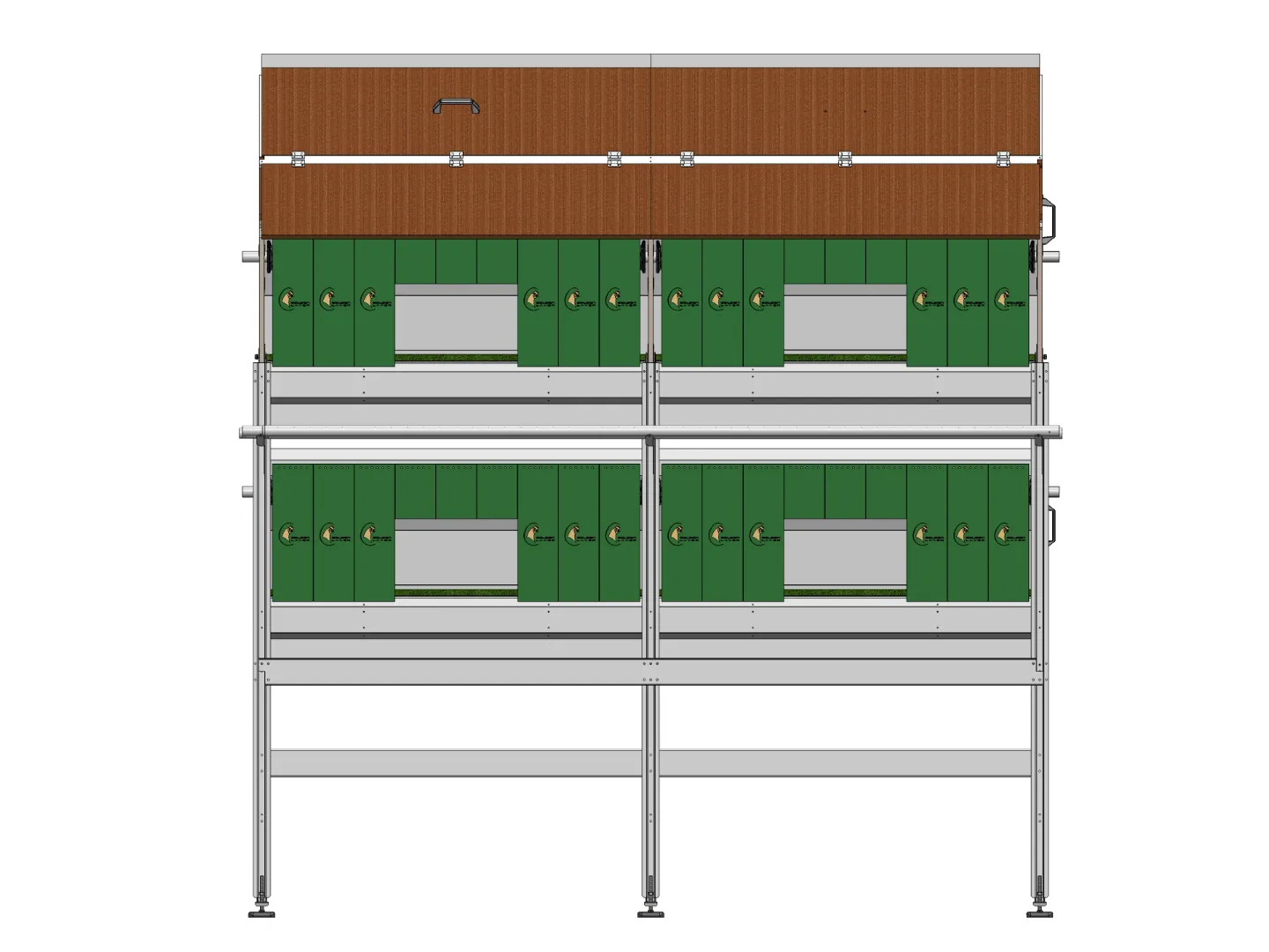 Gable Roof – Double Tier